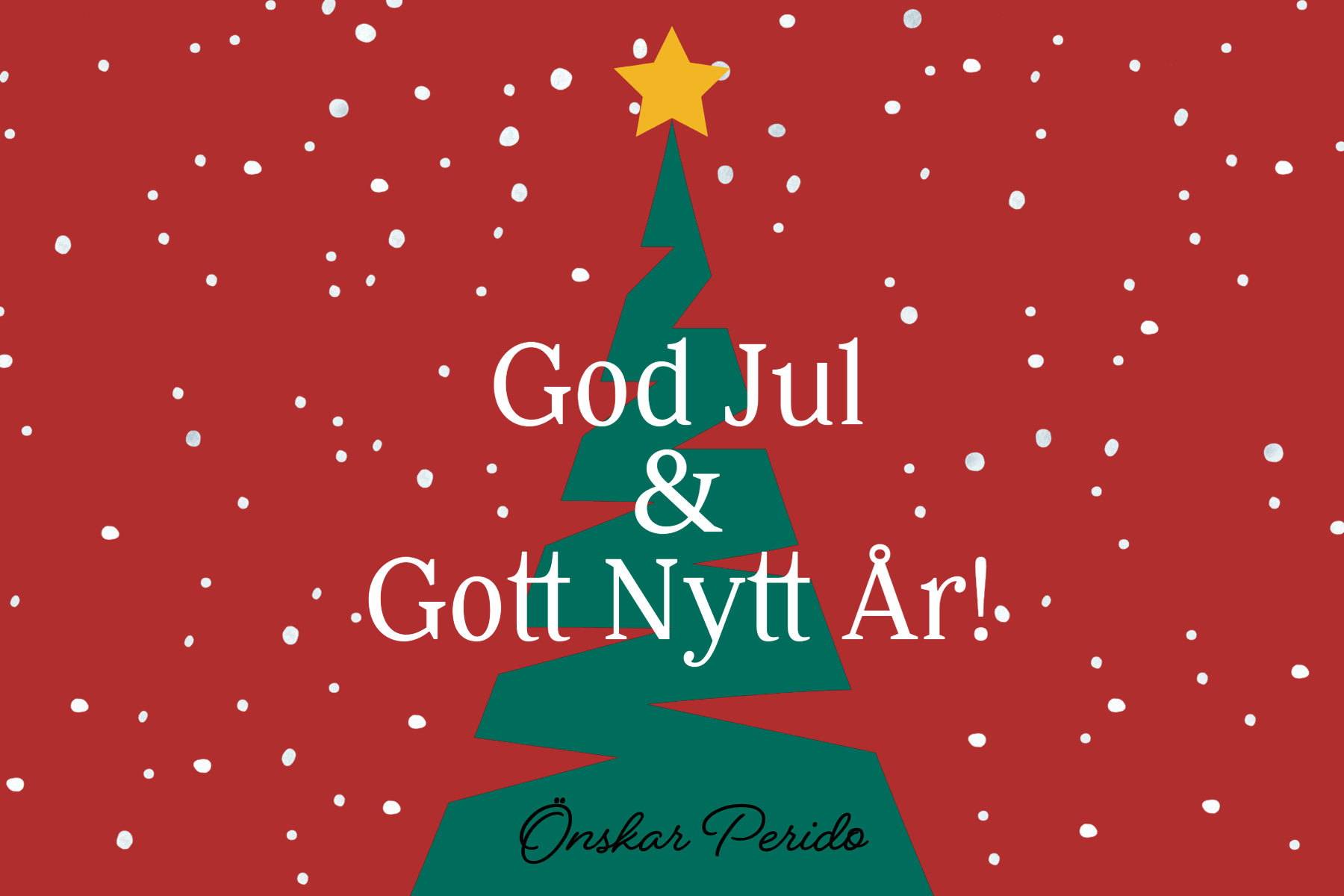 God jul och gott nytt år!